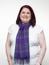 Load image into Gallery viewer, Lambswool Tartan Scarf
