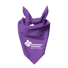 Load image into Gallery viewer, Alzheimer Scotland Dog Bandana
